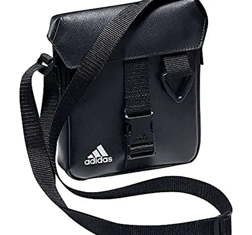 adidas Essentials Borsa, Black/White, One size