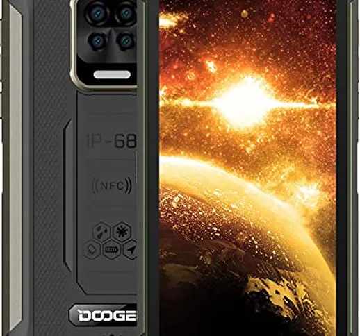 DOOGEE S59 Rugged Smartphone [2021],10050 mAh 4GB+64GB, Telefono Cellulare Robusto IP69K l...