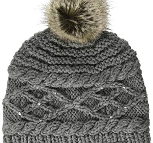 Barts Claire Beanie Berretto, Grigio (Heather Grey 0002), One Size (Taglia produttore:UNI)...