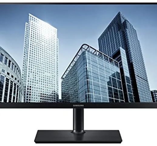 Samsung Monitor S24H850 Monitor Professionale WQHD, 24'' Pannello PLS, 2650 x 1440, 5 ms,...