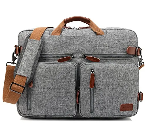 CoolBELL 17,3 Pollici Convertibile Borsa Zaino Borsa Messenger per pc e Portatile/Mac-Book...