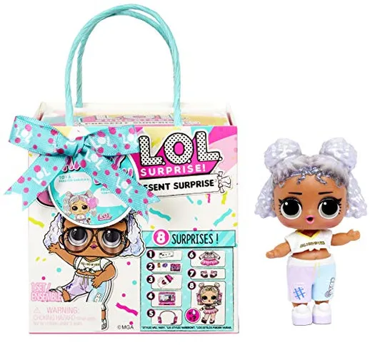 L.O.L. Surprise!- LOL Tema Compleanno con 8 sorprese-Effetti di Cambio Colore e Accessori-...