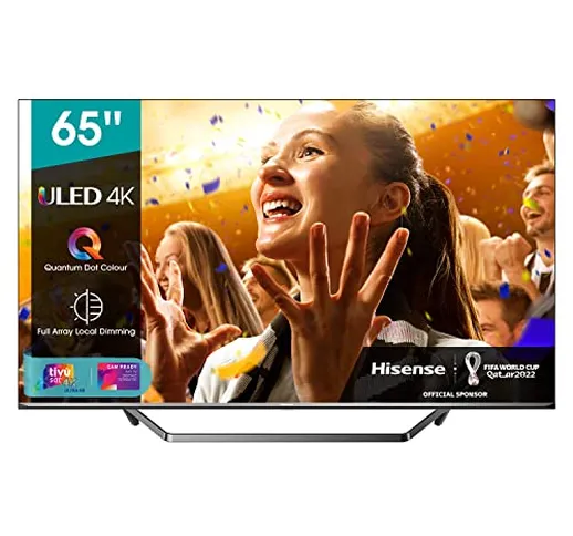 Hisense 65U71QF Smart TV ULED Ultra HD 4K 65", Quantum Dot, Dolby Vision HDR, HDR10+, Dolb...