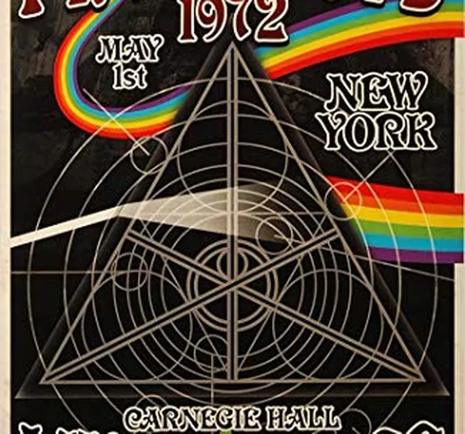 Theissen Pink Floyd Poster Dark Side Tour Wall Art New - Matte Poster Frameless Gift 11 x...