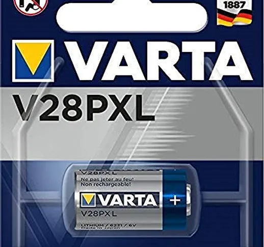 Varta PX28L / V28PXL / 2CR1/3N (6231) 6V Varta 1-BL - Pile al litio Varta (V 28 PXL); 2 CR...