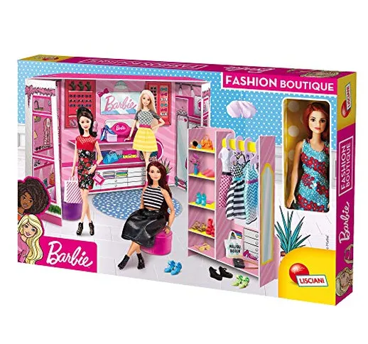 Lisciani Giochi - 76918 Gioco per Bambini Barbie Fashion Boutique con Doll
