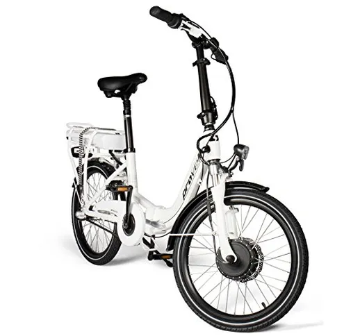 Provelo Bicicletta Elettrica Pieghevole con Pedalata Assistita, 250 Watt, Batteria Samsung...