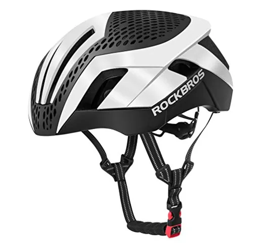 ROCKBROS Casco da Ciclismo per Bici MTB con 2 Coperchi Intercambiabili Circonferenza Regol...