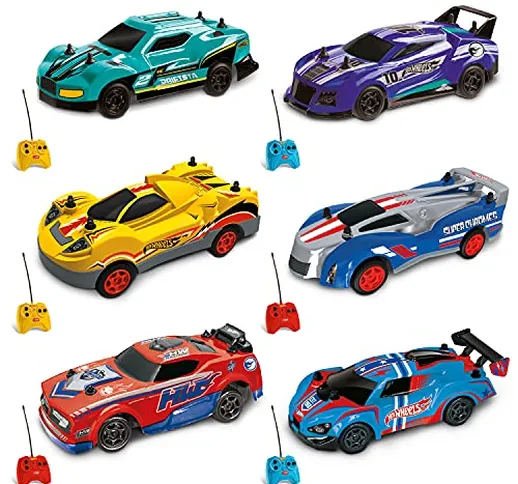 Mondo Motors - Modelli Hot Wheels - macchina radiocomandata per bambini - 6 modelli assort...