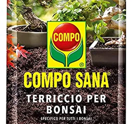 COMPO SANA Terriccio per Bonsai, Per una crescita omogenea delle piante, 5 l