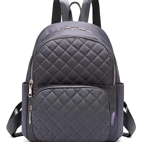 Travistar Zaino Borsa a tracolla da donna in nylon impermeabile Borsa da scuola casual Zai...