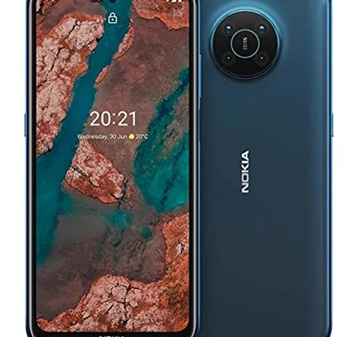 Nokia X20 - Smartphone 5G Dual Sim, Display 6.67” FHD+, 128GB, 8GB RAM, Quad Camera ottich...