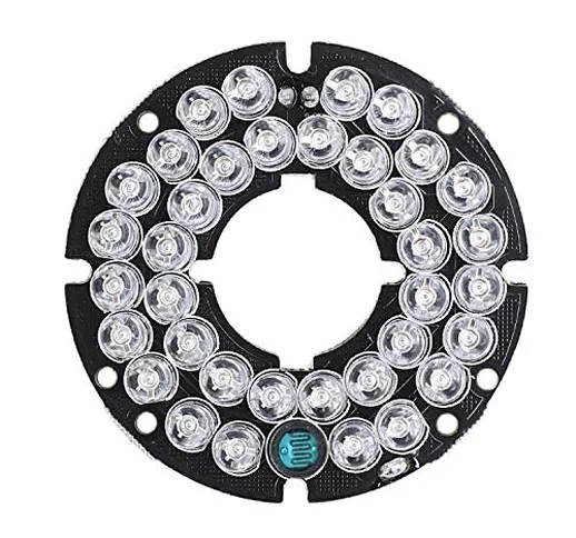 Fauge Infrarossi IR 36 LED Illuminator Board Plate per la Telecamera di Sicurezza CCD CCTV