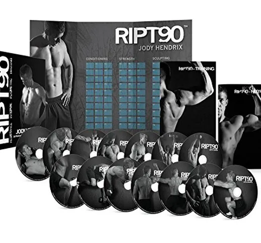 RIPT90: Get Ripped in 90 Days - Men's Complete Home Fitness - 14 DVD Set