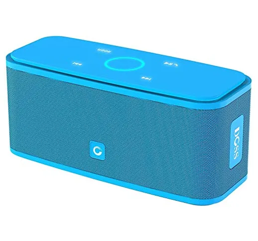 DOSS SoundBox Cassa Bluetooth 12W, Altoparlante Senza Fili Portatile Speaker, Pulsanti Tou...