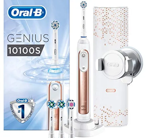 Oral-B Genius 10100S - Spazzolino Elettrico con Bluetooth