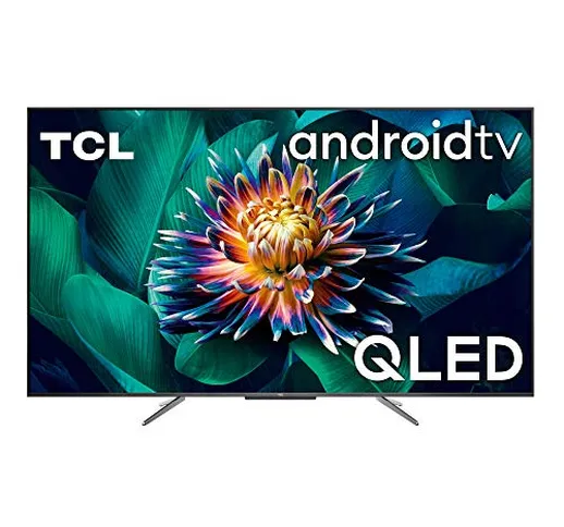 TCL 65C711, Smart Android Tv 65 pollici, QLED, 4K Ultra HD (HDR 10+, Micro dimming, Dolby...