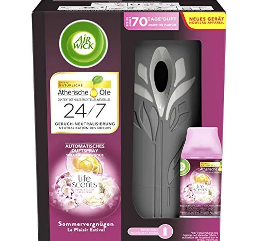 Air Wick Freshmatic Max Starter kit con dispositivo e 1 ricarica Pure da 250 ml, funzionam...