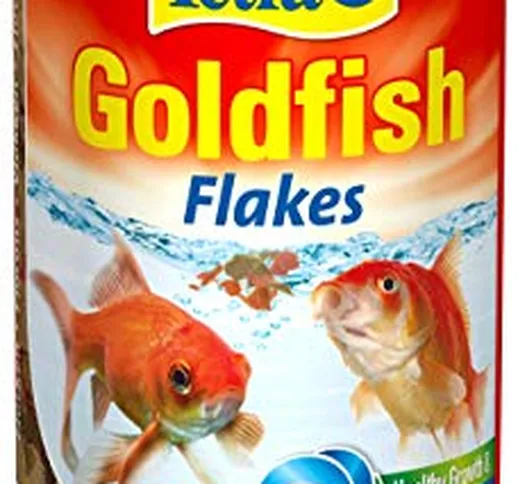 Tetra Goldfish Flakes Mangime in Fiocchi, Mangime per Pesci per Tutti i Pesci Rossi e Altr...