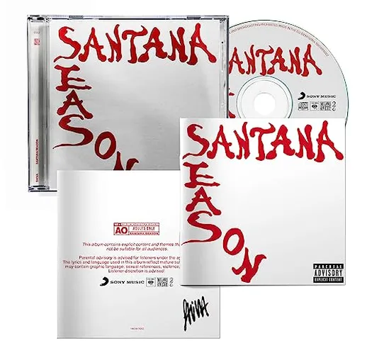 Santana Season, CD Jewel Box,Autografato