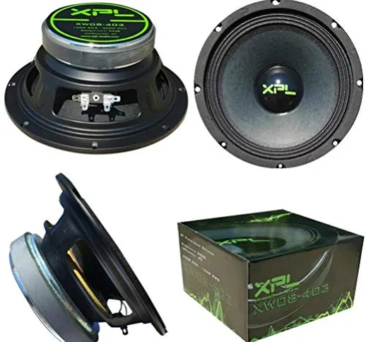 XPL XW08-403 XW08 403 altoparlante diffusore medio basso woofer 20,00 cm 200 mm 8" di diam...