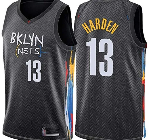 MAOMAOQUEENss James Harden Maglie da Basket, Nets #13 NBA Basket Jersey Maglia Canotta,Bro...