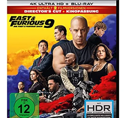 Fast & Furious 9 - Die Fast & Furious Saga (4K Ultra HD) (+ Blu-ray 2D)