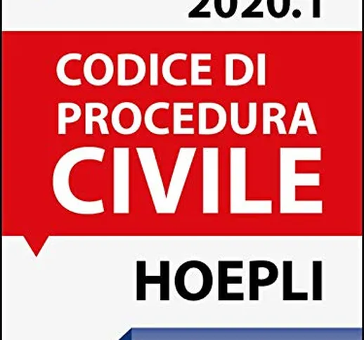 Codice di procedura civile 2020