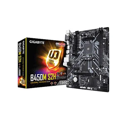 Gigabyte B450M S2H (Rev. 1.0) Presa AM4 AMD B450 Micro ATX