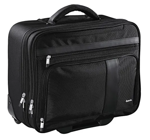 Hama Dublin Pro borsa per notebook 39,6 cm (15.6") Trolley case Nero