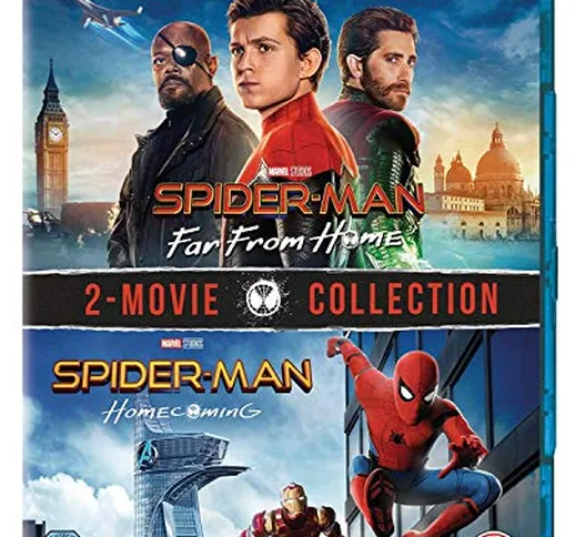 Spider-Man: Homecoming & Far From Home (2 Blu-Ray) [Edizione: Regno Unito]
