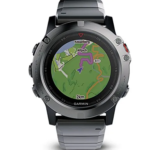 Garmin fēnix 5X Bluetooth Nero, Grigio orologio sportivo