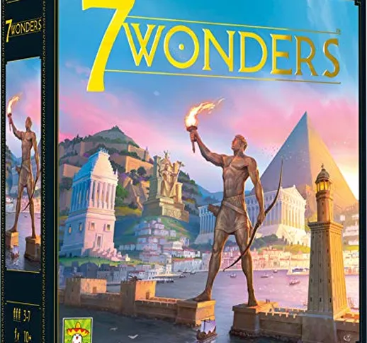 7 Wonders Version 2020 – Asmodee – Gioco di strategia - Lingua Francese