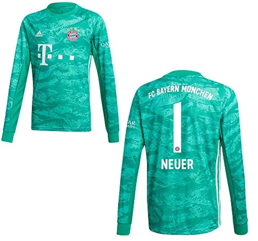 adidas Fc bayern maglia portiere 2020 nuovo 1, 164 (eu)