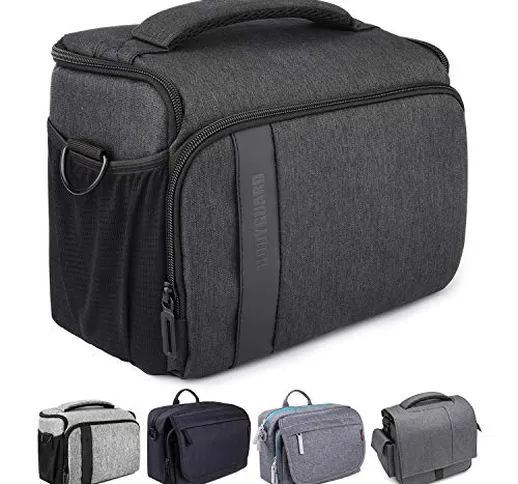 Borsa per fotocamera Bodyguard SLR XL + Borsa per foto nera Parigi per fotocamere SLR per...