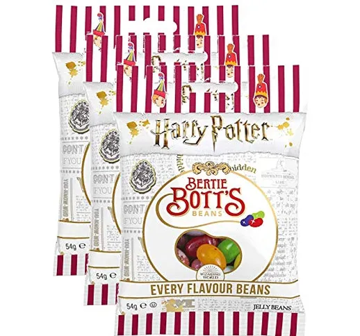 Harry Potter Bertie Bott's Jelly Belly Beans 3 Pack (3 x 54g)