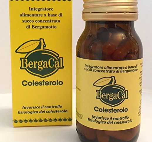 BergaCal COLESTEROLO 54 capsule - Integratore Alimentare a base di Bergamotto