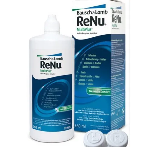 RENU MultiPlus - Confezione da 2 bottiglie, 2 x 360 ml
