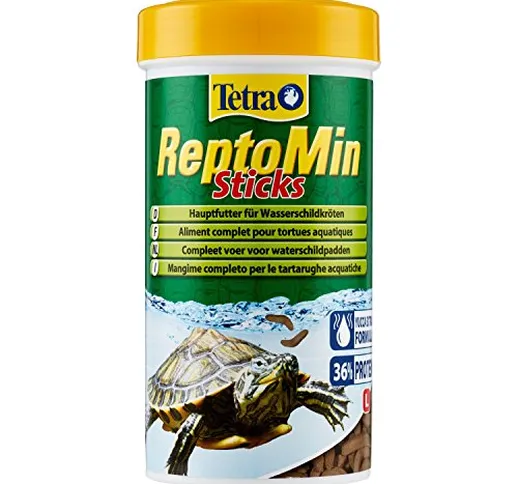 Tetra Turtle Food Delights Mangime reptomin ml. 250-Alimenti Tartarughe, Multicolore, Unic...