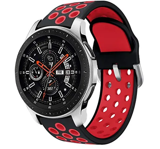 Syxinn Compatibile con 22mm Cinturino Galaxy Watch 46mm Braccialetto Gear S3 Frontier/Clas...