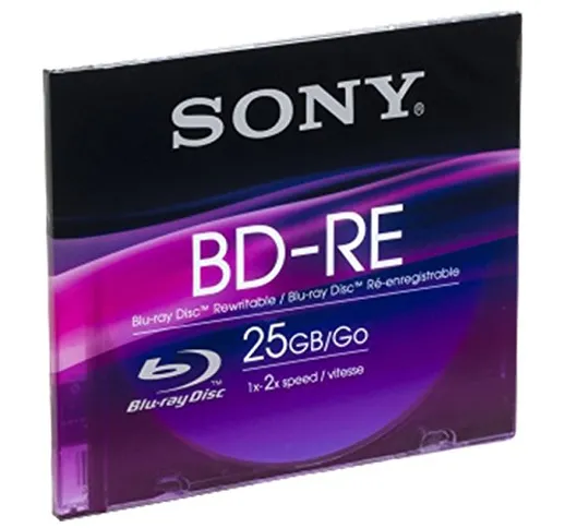 Sony BD-RE 25GB BNE25SL Blu-ray riscrivibile (BD-RE) - Confezione da 1