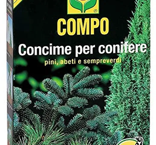 Compo, Concime per Conifere con Guano, Fertilizzante Ideale per Piante Come Abete, Pino Si...