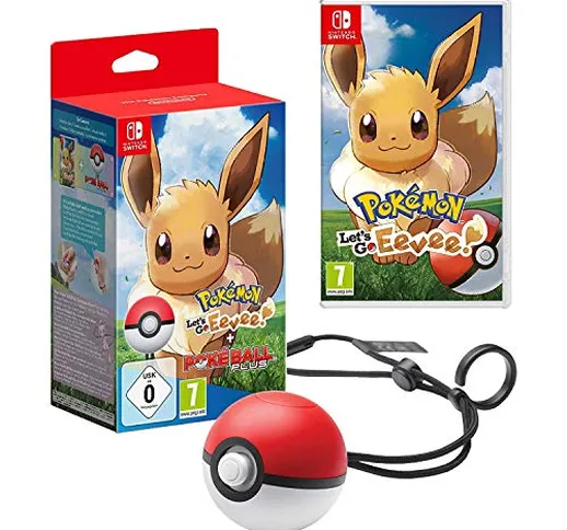 Pokémon: Let’s Go, Eevee! Including Poké Ball Plus - Nintendo Switch [Edizione: Regno Unit...