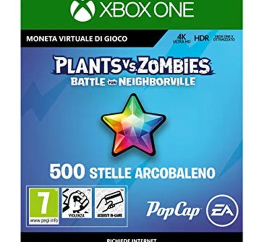 Plants vs Zombies: Battle for Neighborville 500 Rainbow Stars | Xbox One - Codice download