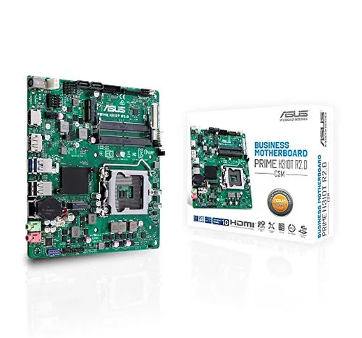 ASUS Prime H310T R2.0/CSM server/workstation motherboard LGA 1151 (Presa H4) Intel® H310 m...