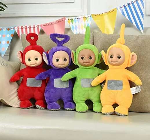 Giocattoli di Peluche 25 Cm Teletubbies Baby Doll Cartoon Film Giocattoli di Peluche Divan...