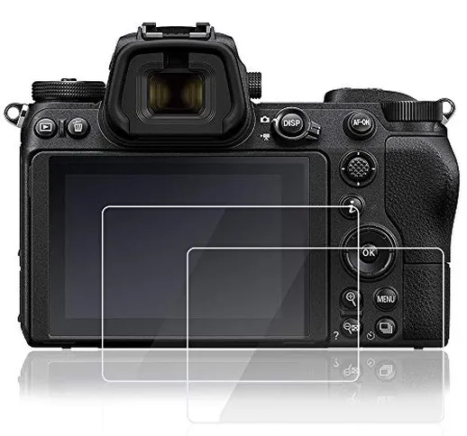 2 pezzi pellicola proteggi schermo compatibile con fotocamera digitale Nikon Z7 Z6, Afunta...
