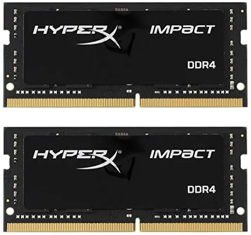 HyperX Impact HX429S17IBK2/64 Memoria 64GB Kit*(2x32GB) 2933MHz DDR4 CL17 SODIMM