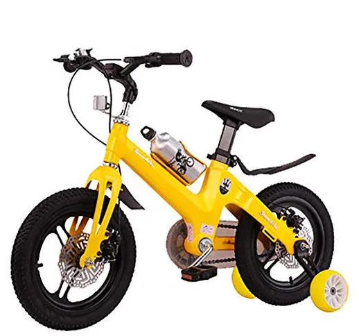 LNDDP Freestyle Boy 's Girls Bambini Bambini Bambino Bici Bici 4 Colori, 12' con Doppio Fr...