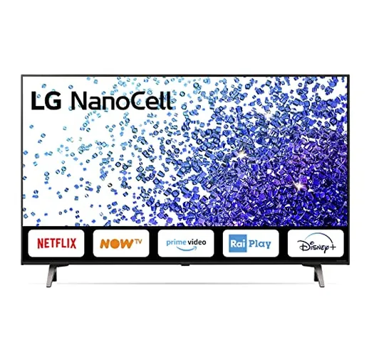 LG NanoCell 55NANO796PC Smart TV 4K Ultra HD 55", con Wi-Fi, Processore Quad Core, Nano Co...